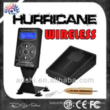 hurricance-2 tattoo power supply with wireless foot pedal